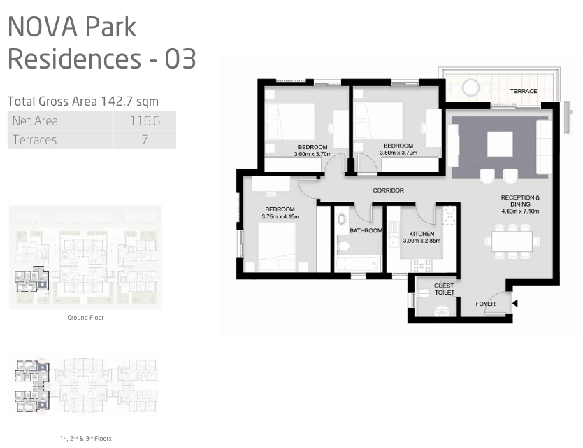 Floor Plan - كمبوند فاي سوديك الشيخ زايد - Vye Sodic New Zayed Compound