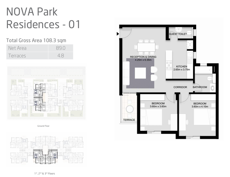 Floor Plan - كمبوند فاي سوديك الشيخ زايد - Vye Sodic New Zayed Compound