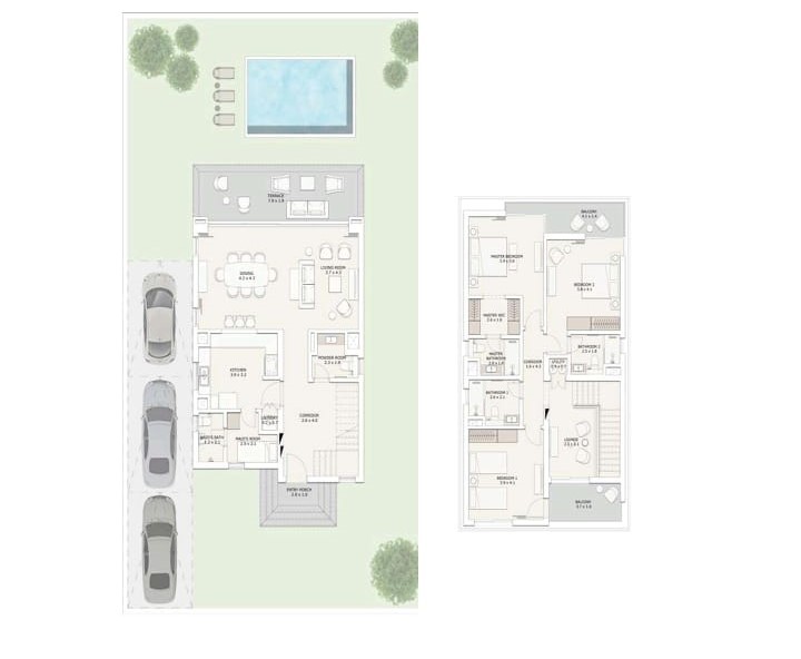 Floor Plan - كايرو جيت الشيخ زايد إعمار مصر - Cairo Gate Sheikh Zayed
