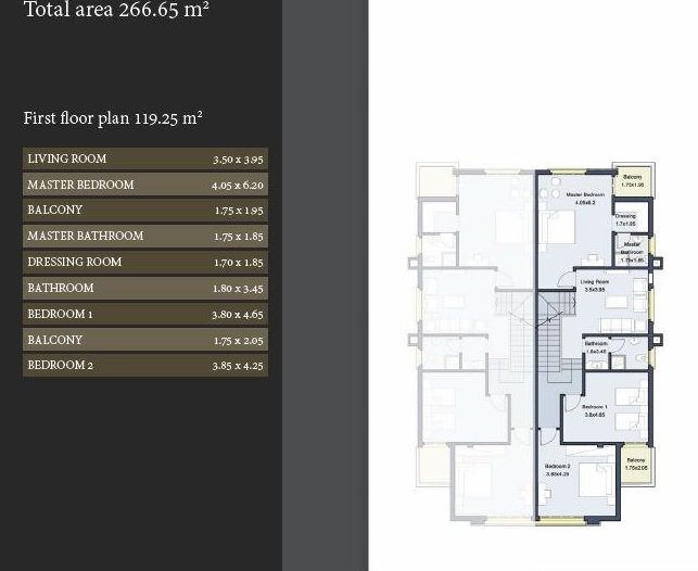 Floor Plan - كمبوند الما الشيخ زايد إيوان للتطوير العقاري - Alma Compound Sheikh Zayed