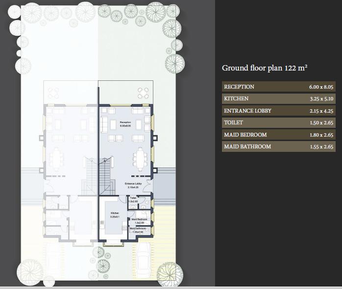 Floor Plan - كمبوند الما الشيخ زايد إيوان للتطوير العقاري - Alma Compound Sheikh Zayed