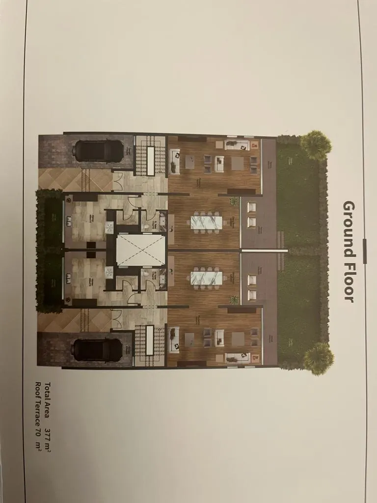 Townhouse - كمبوند بيراميدز هيلز اكتوبر أورا العقارية - Pyramids Hills Compound 6 October