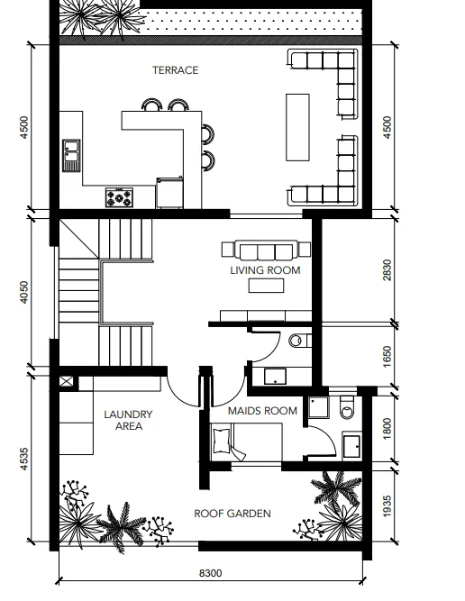 Townhouse - كمبوند بيراميدز هيلز اكتوبر أورا العقارية - Pyramids Hills Compound 6 October