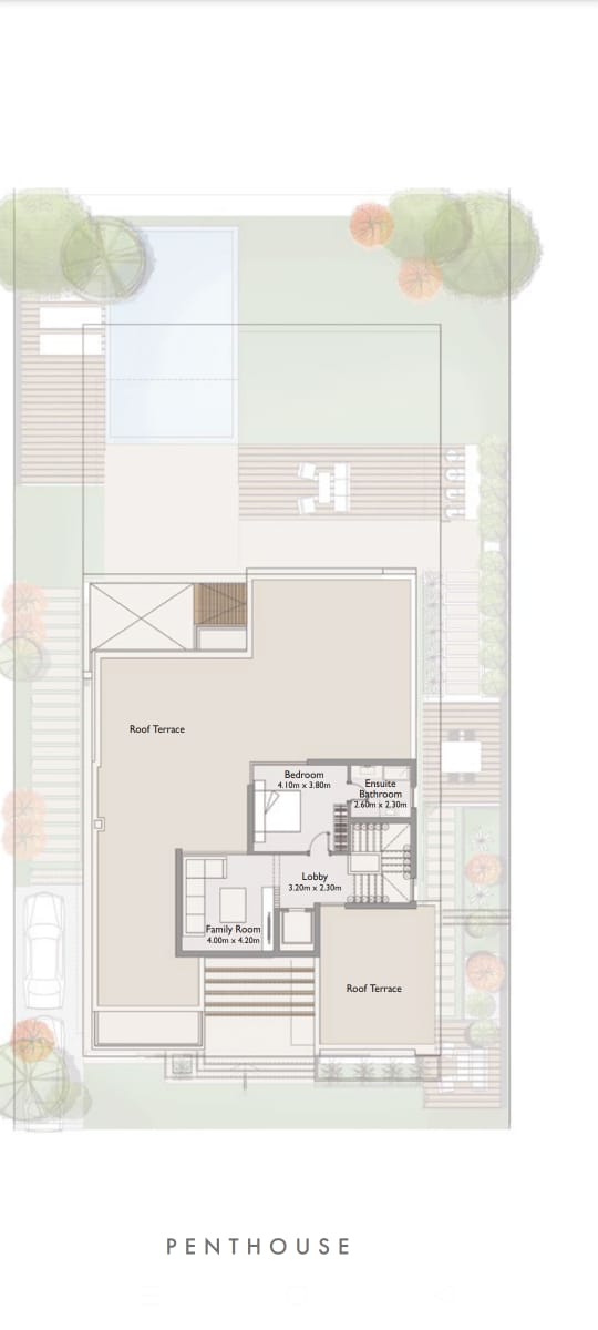 Floor Plan - ذا كراون بالم هيلز 6 أكتوبر - The Crown 6 October