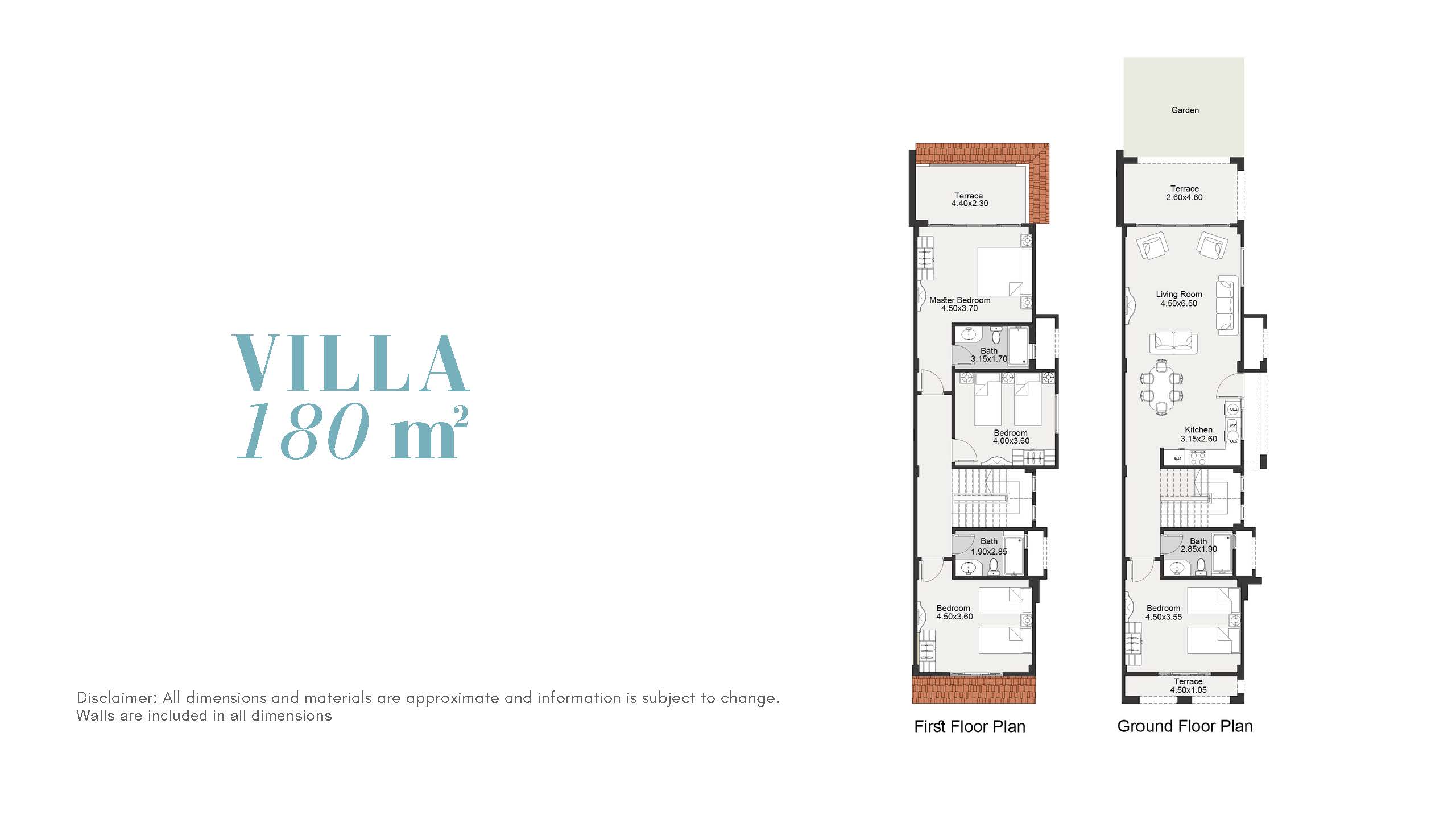 Floor Plan - شاليه للبيع في لافيستا 6 العين السخنة