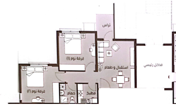 Floor Plan - شقق للبيع في بريفادو مدينتي