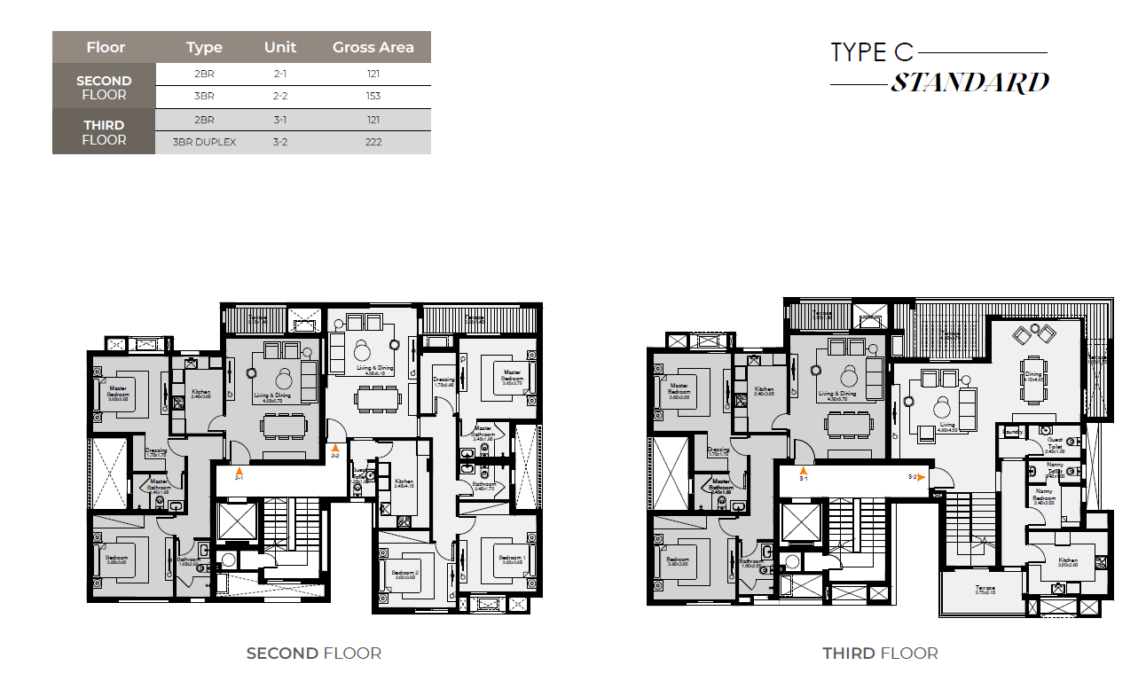 Floor Plan - شقق للبيع في o west