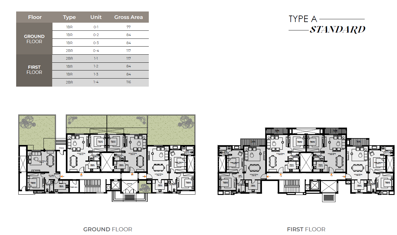 Floor Plan - شقق للبيع في o west
