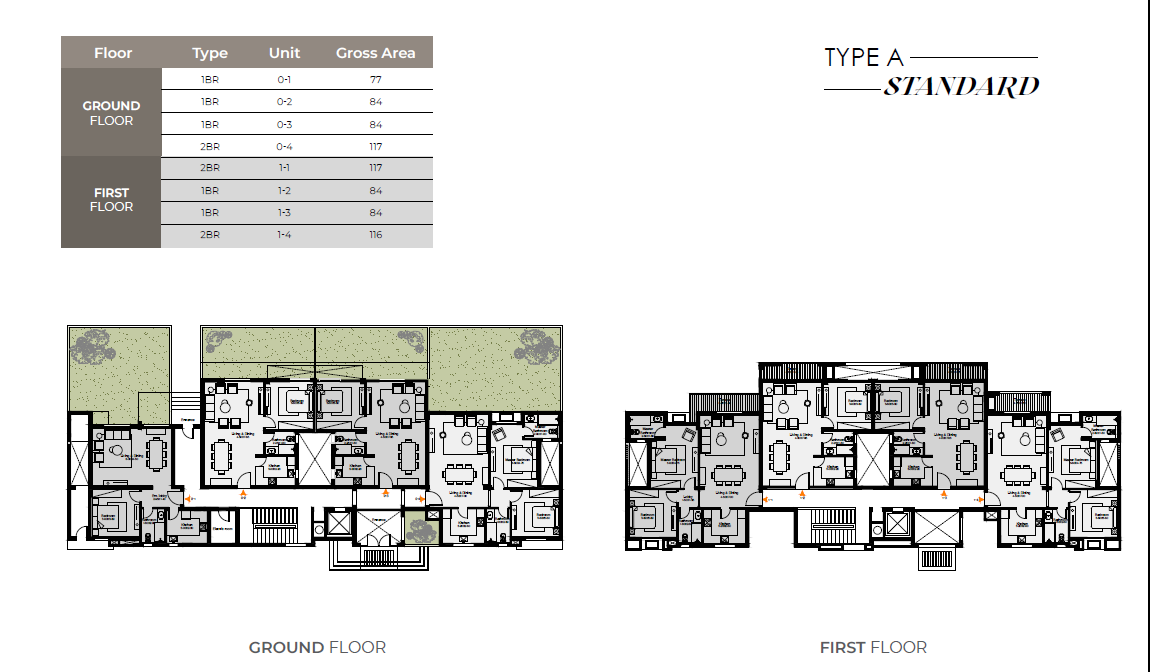 Floor Plan - شقق للبيع في o west