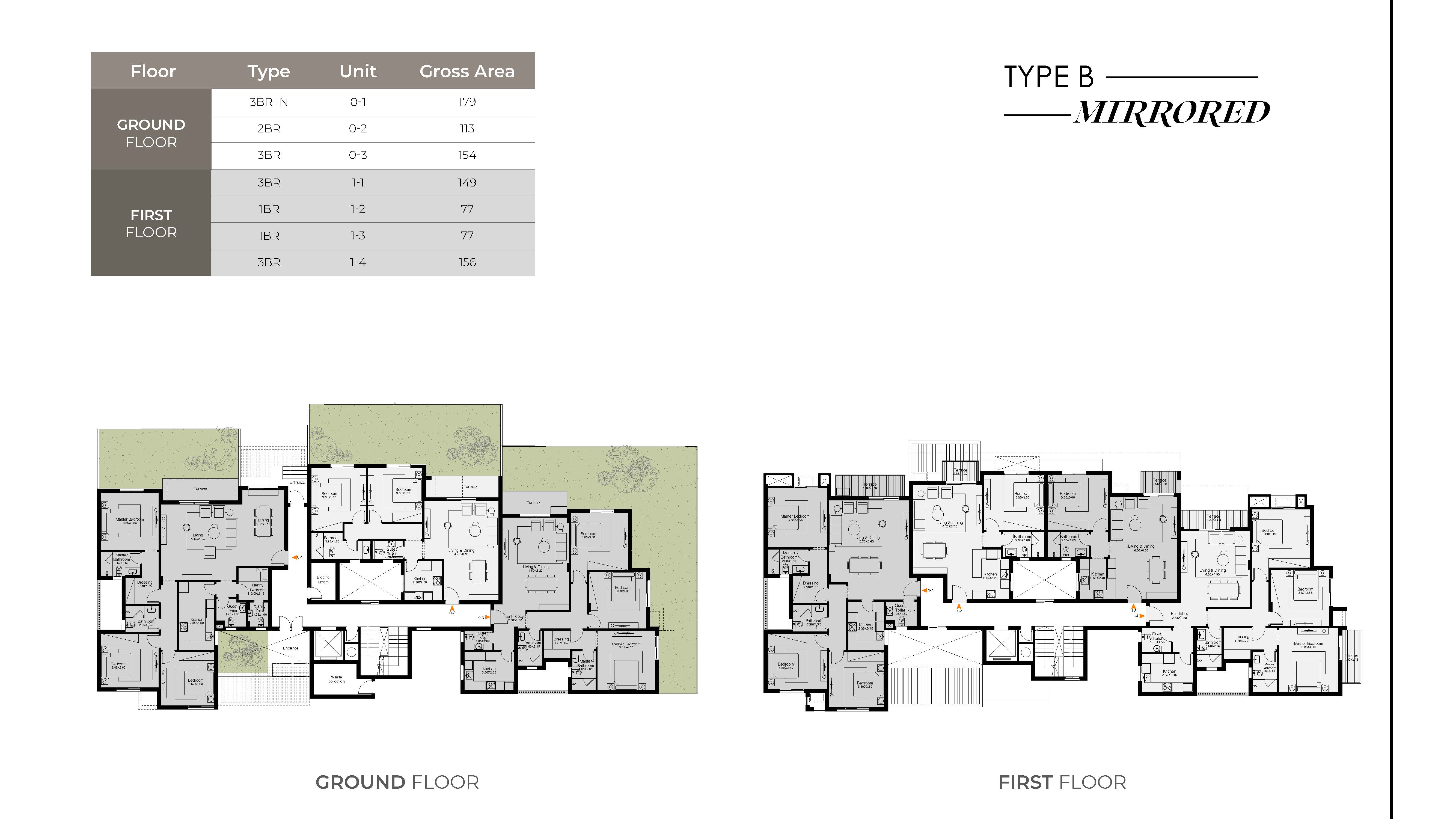 Floor Plan - شقق للبيع في o west