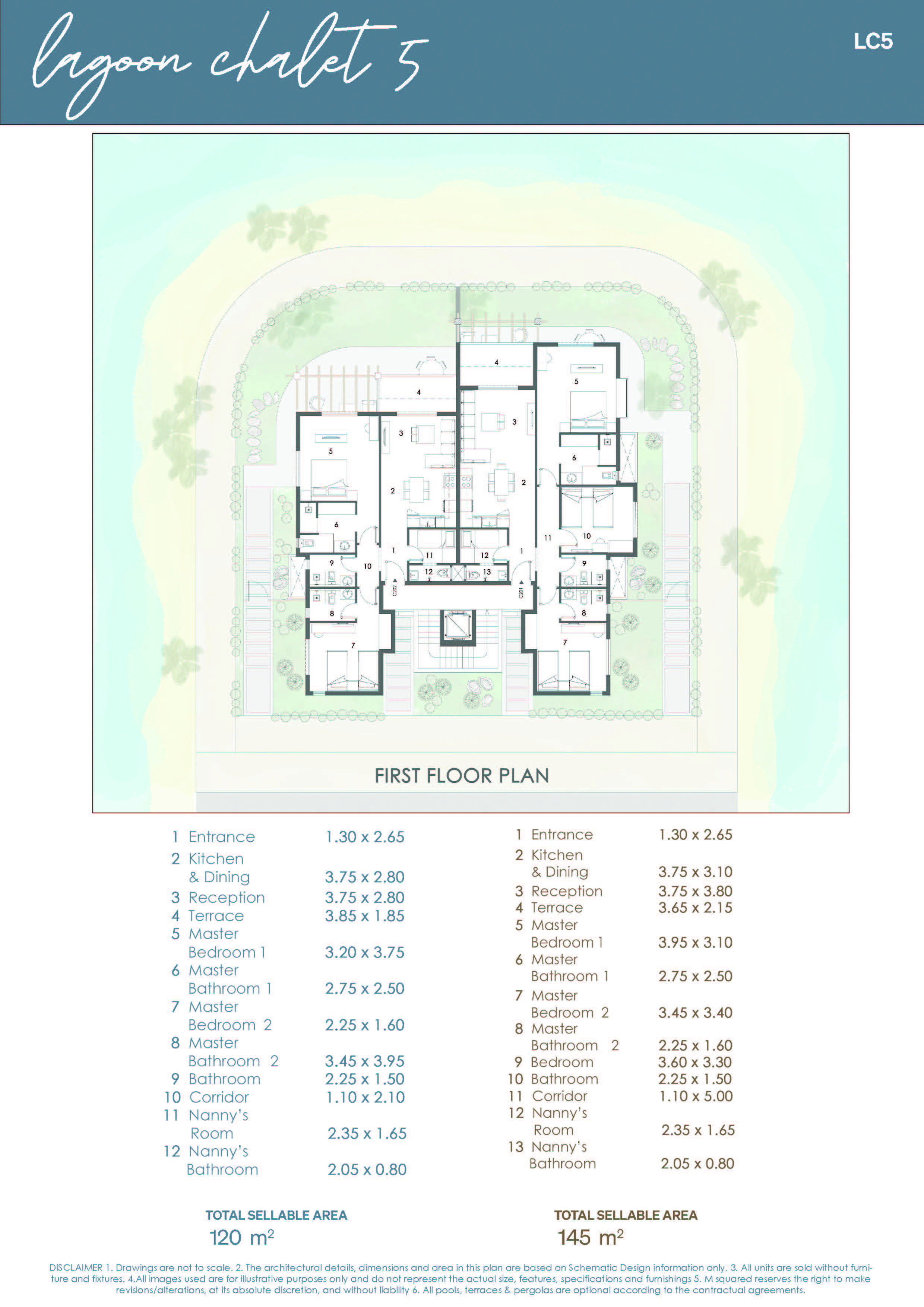 Floor Plan - قرية المصيف الساحل الشمالي إم تو العقارية - El Masyaf North Coast