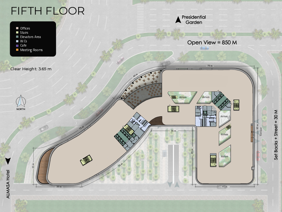 Plan 1 - Rock Capital 1 Mall New Administrative Capital El-Batal Group