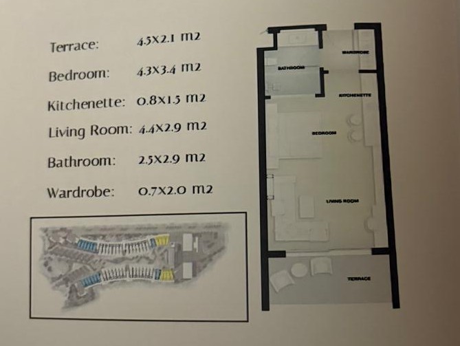 Floor Plan - Bayside Ras Sedr Village ElATTAL Holding