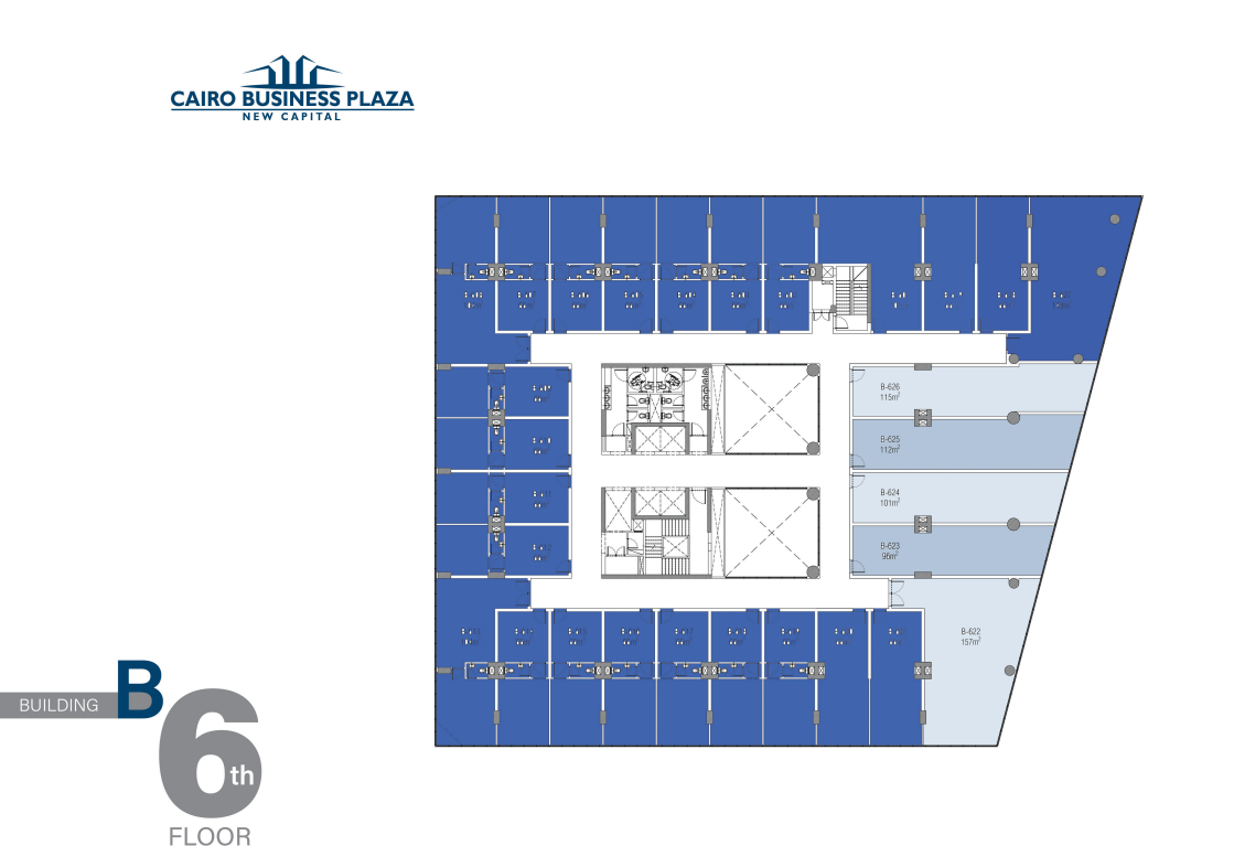 Floor Plan - Cairo Business Plaza New Capital Better Home Development