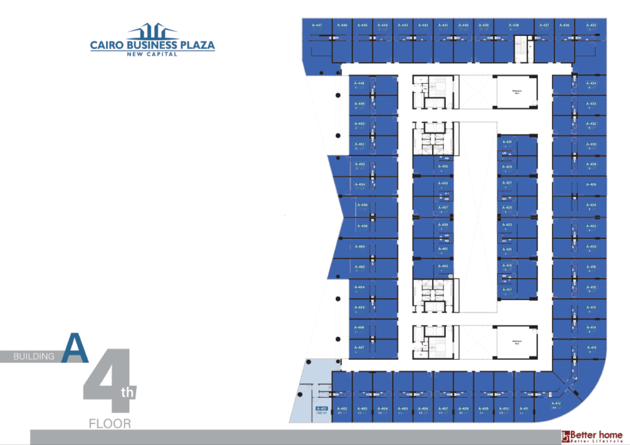مخطط 13 - كايرو بيزنس بلازا العاصمة الادارية الجديدة بيتر هوم - Cairo Business Plaza New Capital