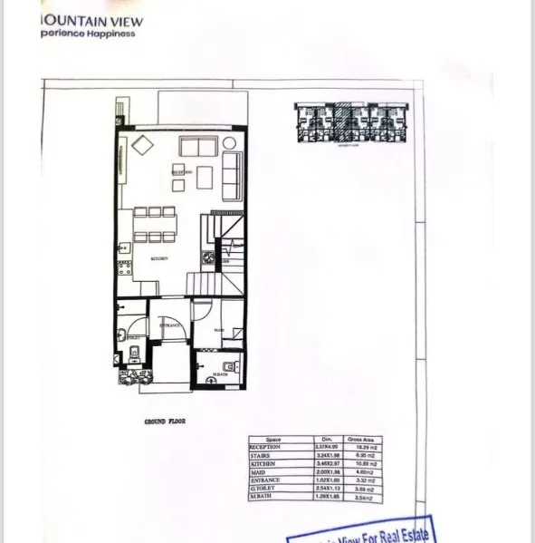 Townhouse - قرية باروس ماونتن فيو الساحل الشمالي - Paros