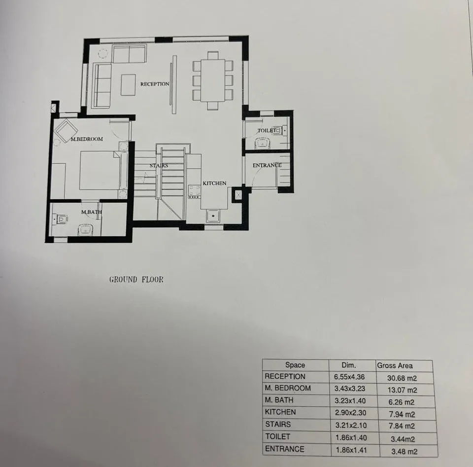 Duplex - قرية باروس ماونتن فيو الساحل الشمالي - Paros