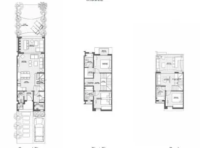 Townhouse - قرية باروس ماونتن فيو الساحل الشمالي - Paros