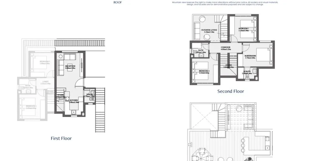Duplex - قرية سكالا ماونتن فيو الساحل الشمالي - Skala