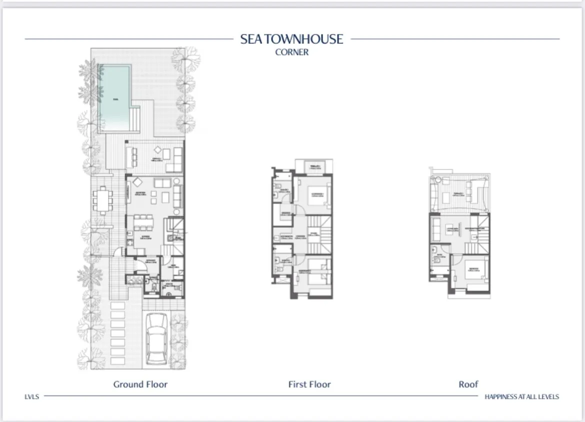 Townhouse - قرية سكالا ماونتن فيو الساحل الشمالي - Skala