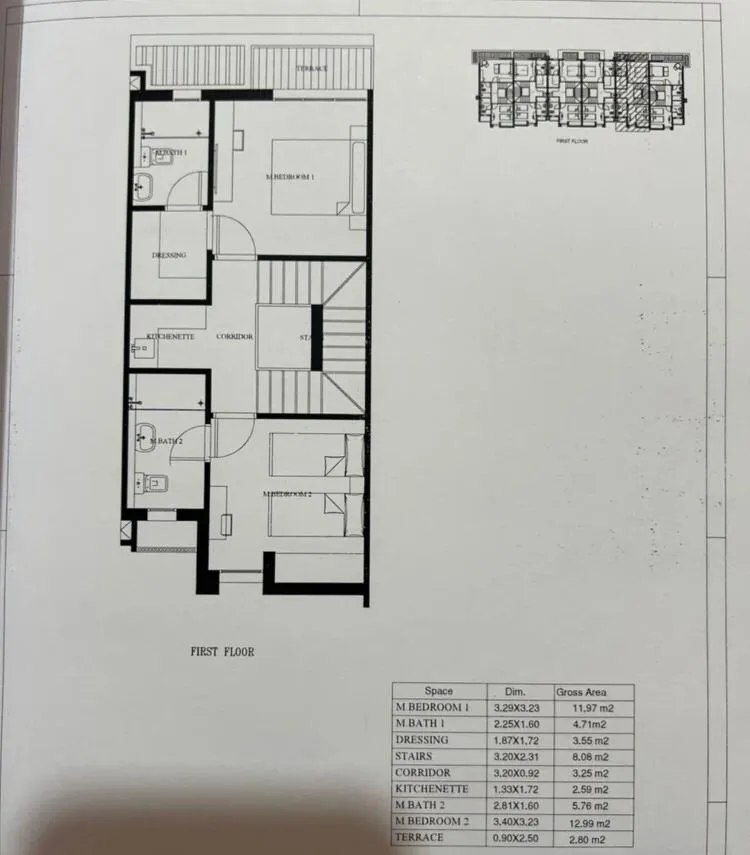 Townhouse - قرية سكالا ماونتن فيو الساحل الشمالي - Skala