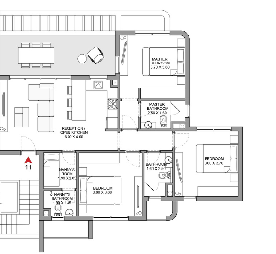 Floor Plan - جون سوديك الساحل الشمالي - June SODIC North Coast
