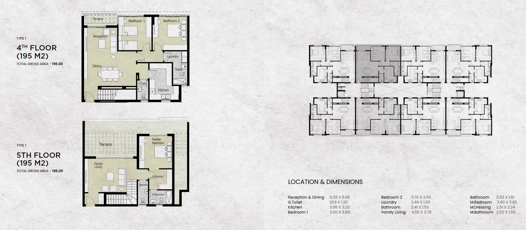 Floor Plan - Azad Views New Cairo El Tameer Developments