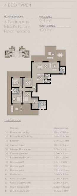 Floor Plan - سيلفر ساندس الساحل الشمالي اورا للتطوير العقاري - Silver Sands North Coast