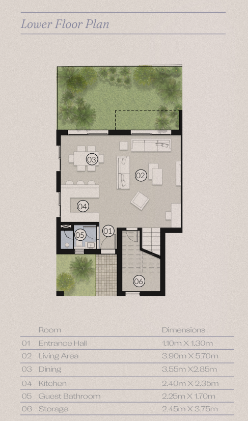 Floor Plan - سيلفر ساندس الساحل الشمالي اورا للتطوير العقاري - Silver Sands North Coast