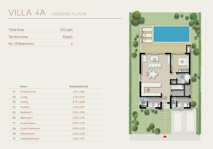 Floor Plan - سيلفر ساندس الساحل الشمالي اورا للتطوير العقاري - Silver Sands North Coast