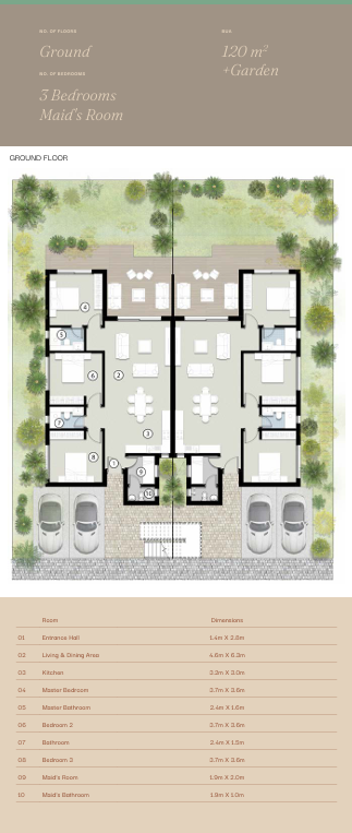 Floor Plan - سيلفر ساندس الساحل الشمالي اورا للتطوير العقاري - Silver Sands North Coast