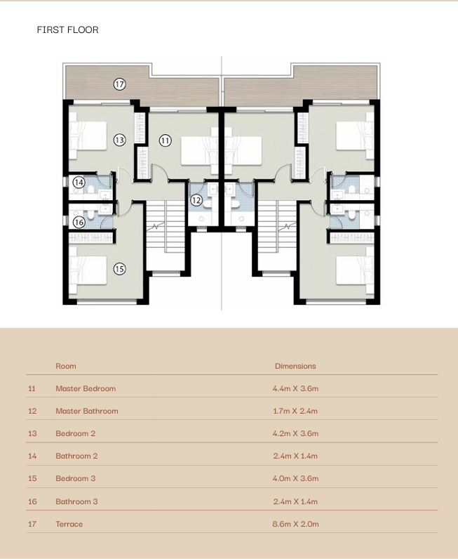 Floor Plan - سيلفر ساندس الساحل الشمالي اورا للتطوير العقاري - Silver Sands North Coast