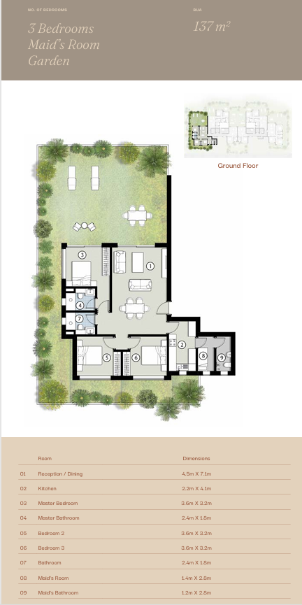 Floor Plan - سيلفر ساندس الساحل الشمالي اورا للتطوير العقاري - Silver Sands North Coast