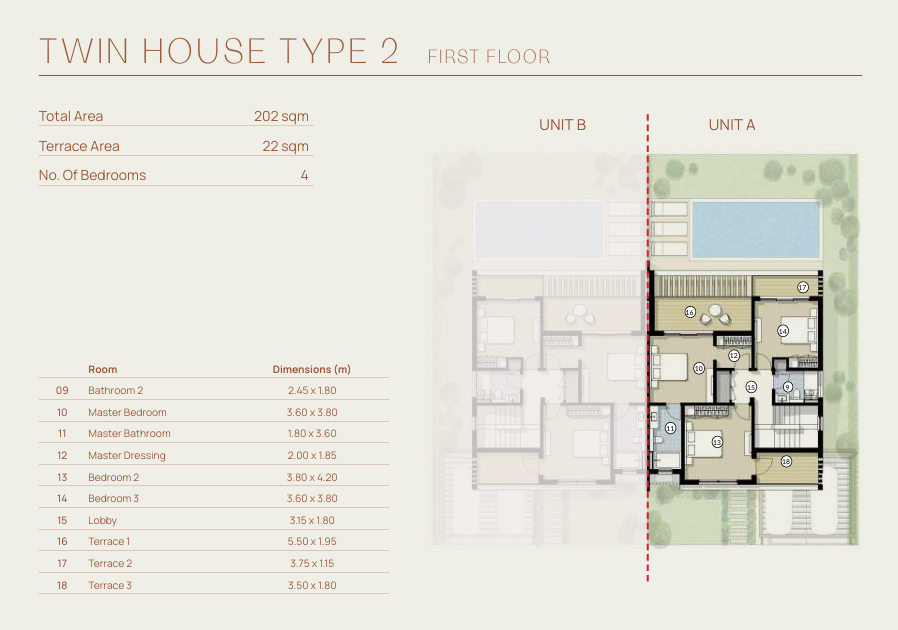 Floor Plan - سيلفر ساندس الساحل الشمالي اورا للتطوير العقاري - Silver Sands North Coast