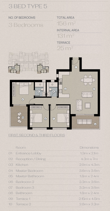 Floor Plan - سيلفر ساندس الساحل الشمالي اورا للتطوير العقاري - Silver Sands North Coast