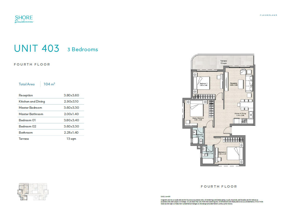 Floor Plan - Hyde Park North Coast