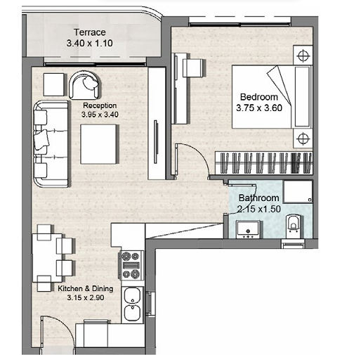 Floor Plan - Hyde Park North Coast