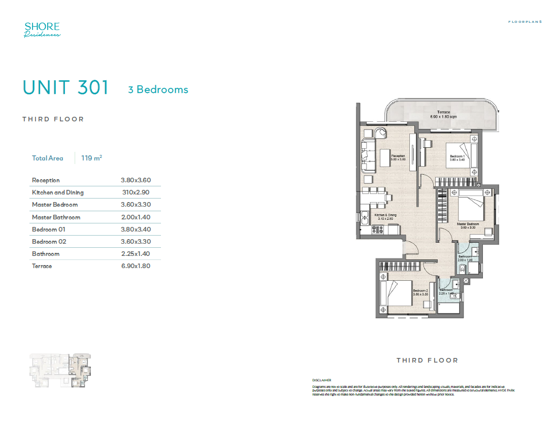 Floor Plan - Hyde Park North Coast