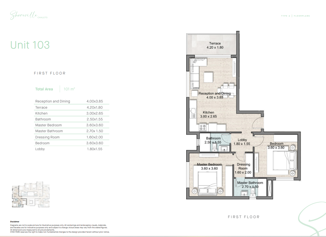 Floor Plan - Hyde Park North Coast