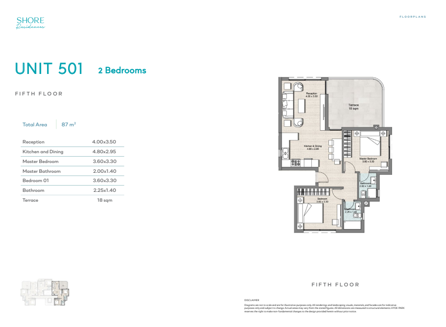 Floor Plan - Hyde Park North Coast
