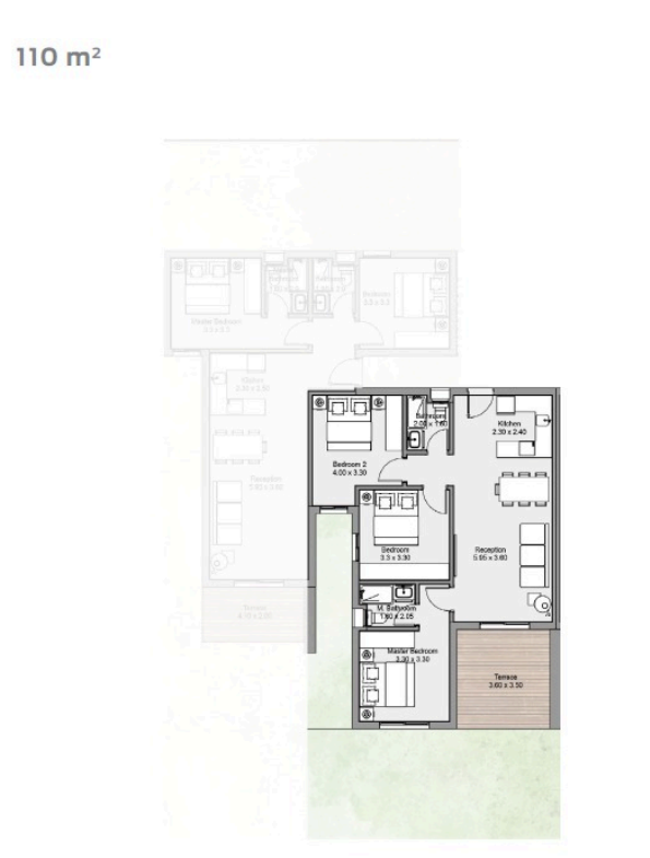 Floor Plan - دي باي الساحل الشمالي تطوير مصر العقارية - D Bay North Coast