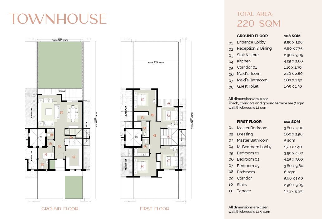 Floor Plan - Village West Compound Dorra Group