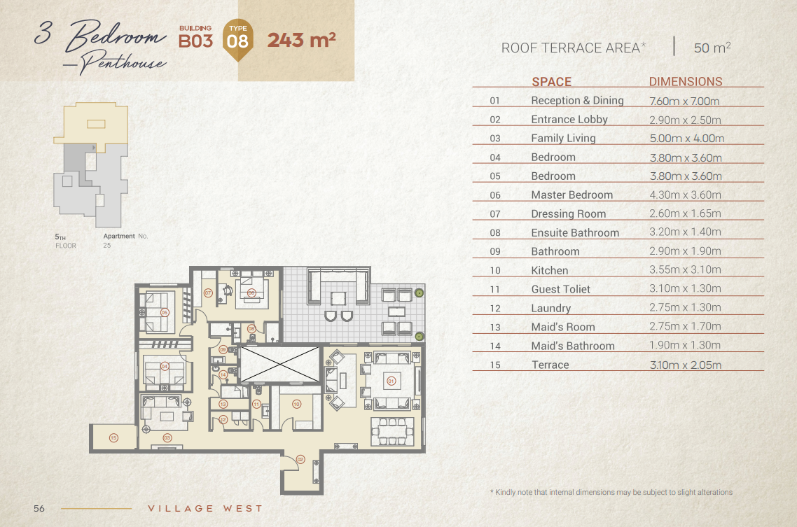 Plan 38 - Village West Compound Dorra Group