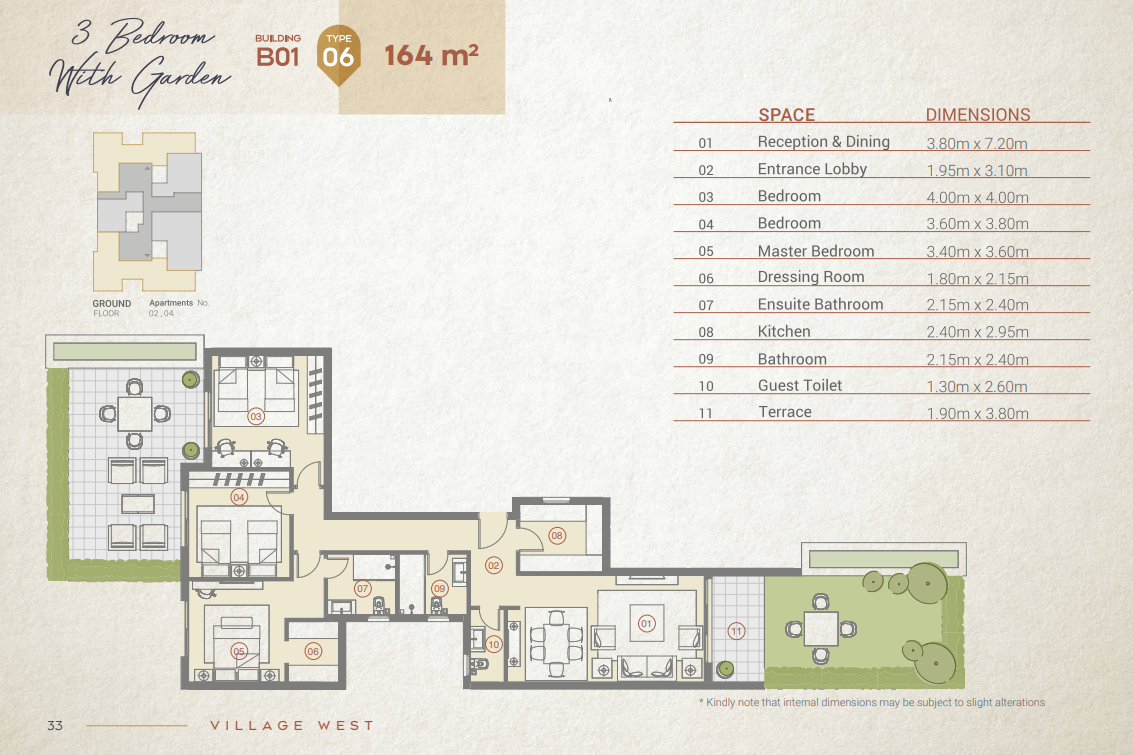 Plan 21 - Village West Compound Dorra Group