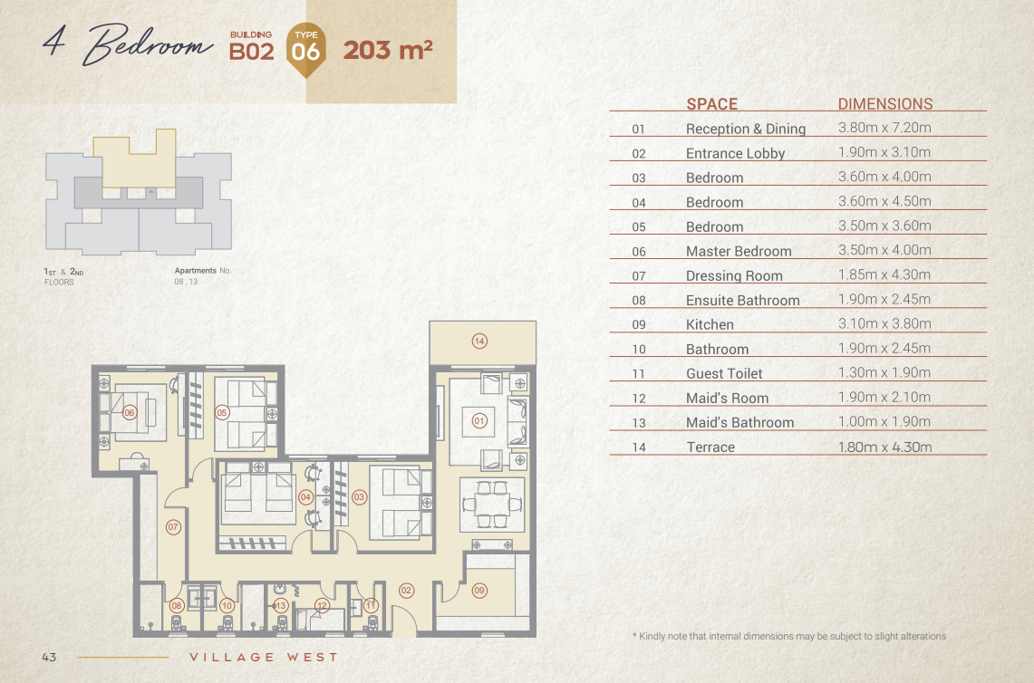 Plan 40 - Village West Compound Dorra Group