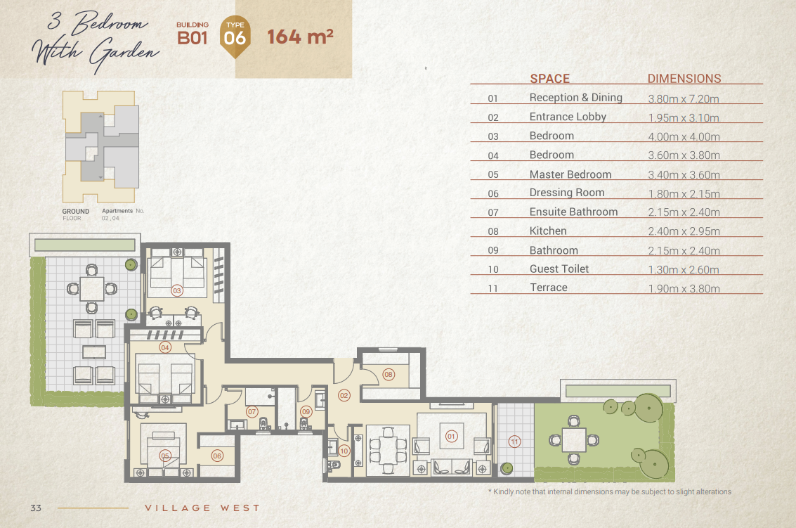 Plan 9 - Village West Compound Dorra Group