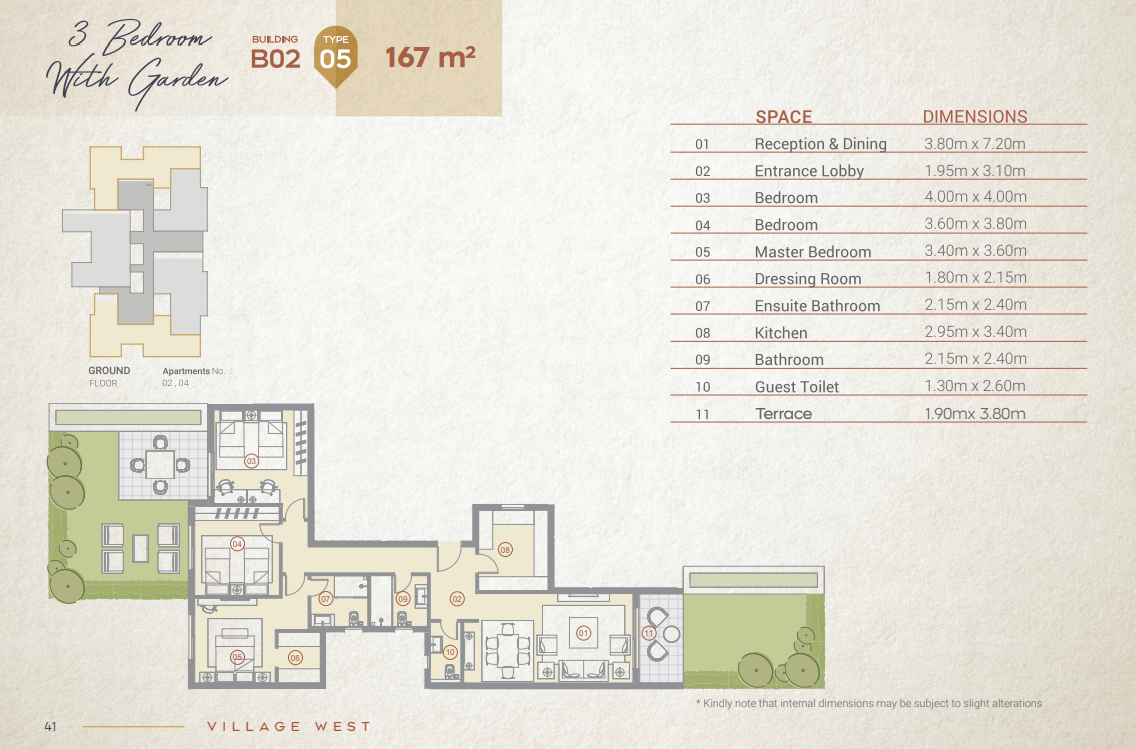 Plan 22 - Village West Compound Dorra Group