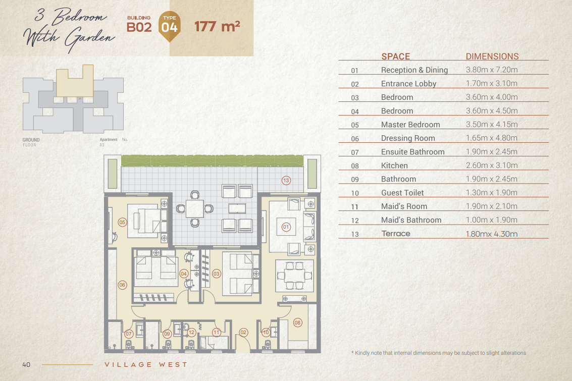 Plan 11 - Village West Compound Dorra Group