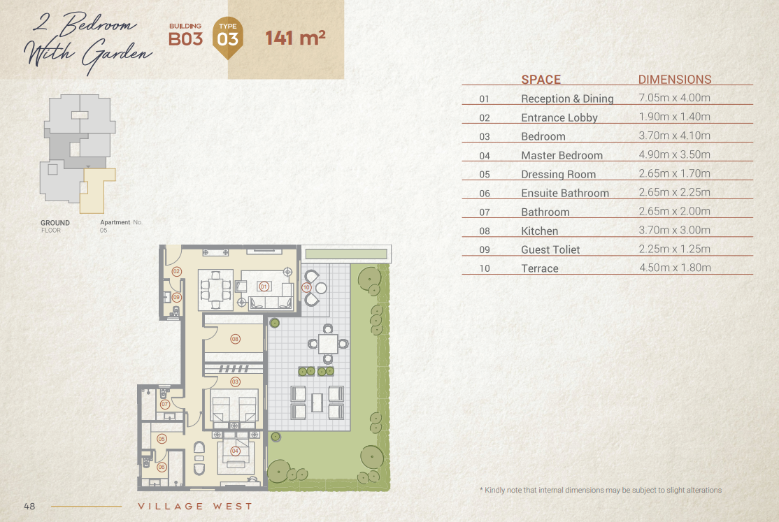 Plan 7 - Village West Compound Dorra Group