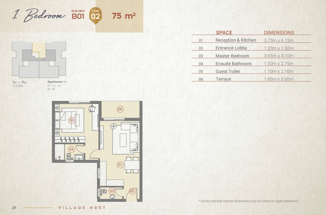 Plan 14 - Village West Compound Dorra Group